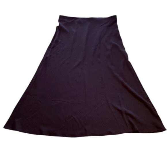 Violet B Lightweight Black A-Line Skirt- Size XL - Picture 1 of 9